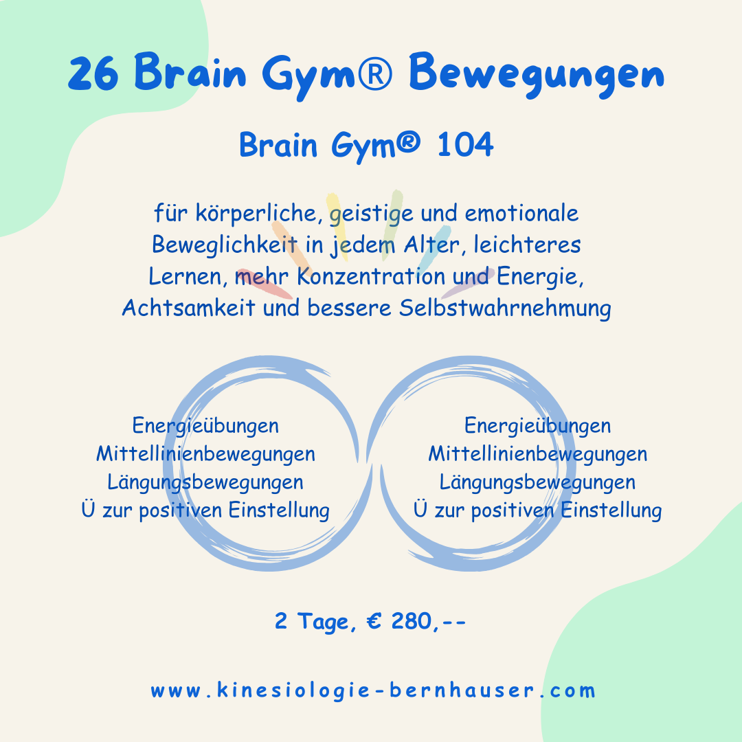 Brain Gym 26 Bewegungen
