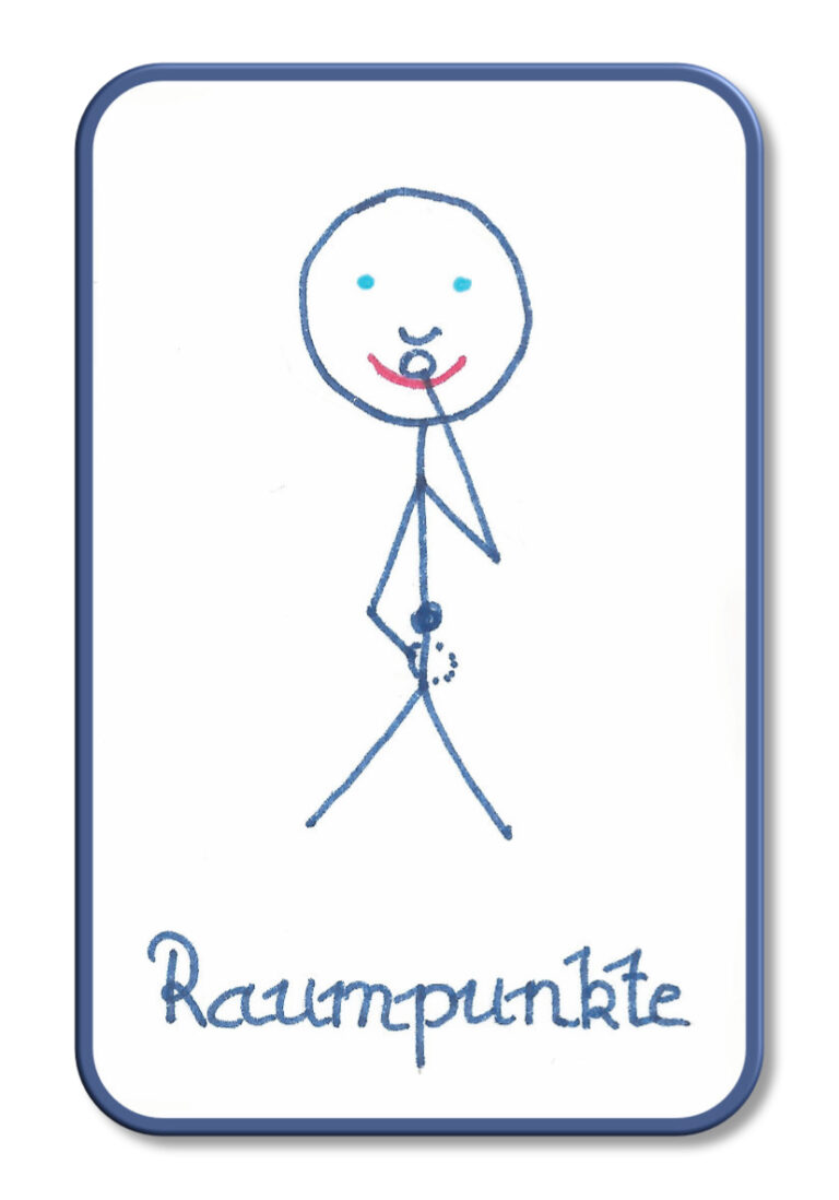 Raumpunkte - eine Brain Gym Übung für mehr Energie und Stabilität