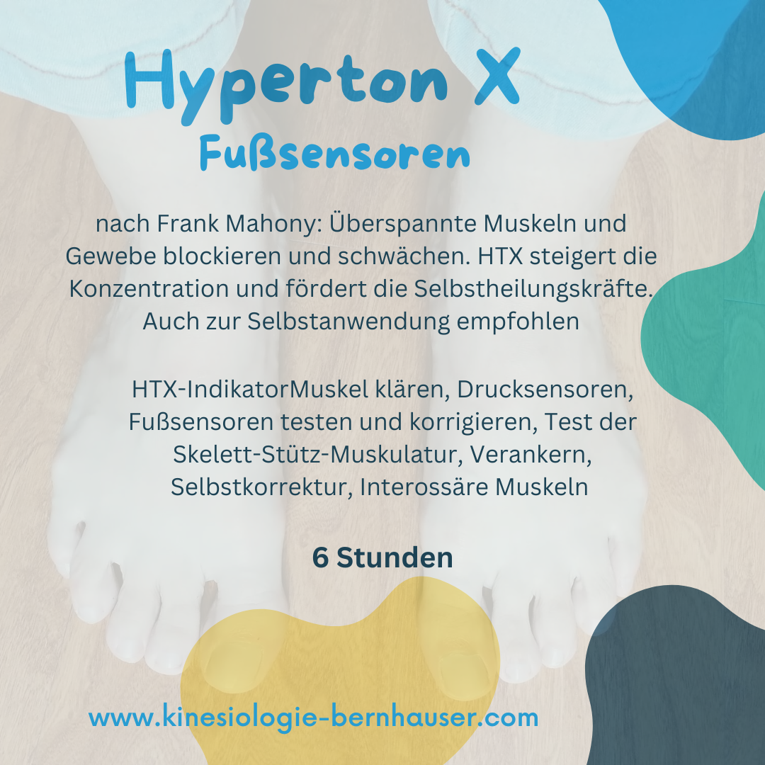 Hyperton X Fußsensorenkurs - auch im Murtal