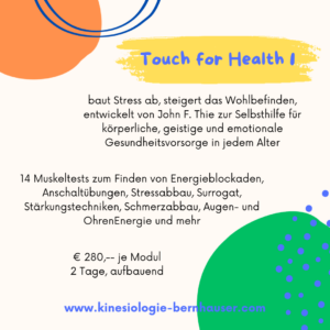 Touch for Health 1 Gesund durch Berühren