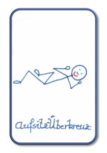 Überkreuzbewegung mit Aufsitzen